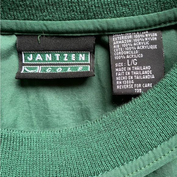 Green jantzen golf pullover crewneck! - Picture 4 of 5